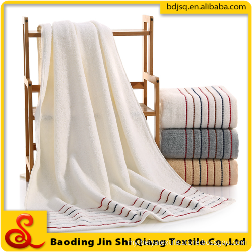 2017 hot sell 100% cotton high quality factory price embroider bath towel set